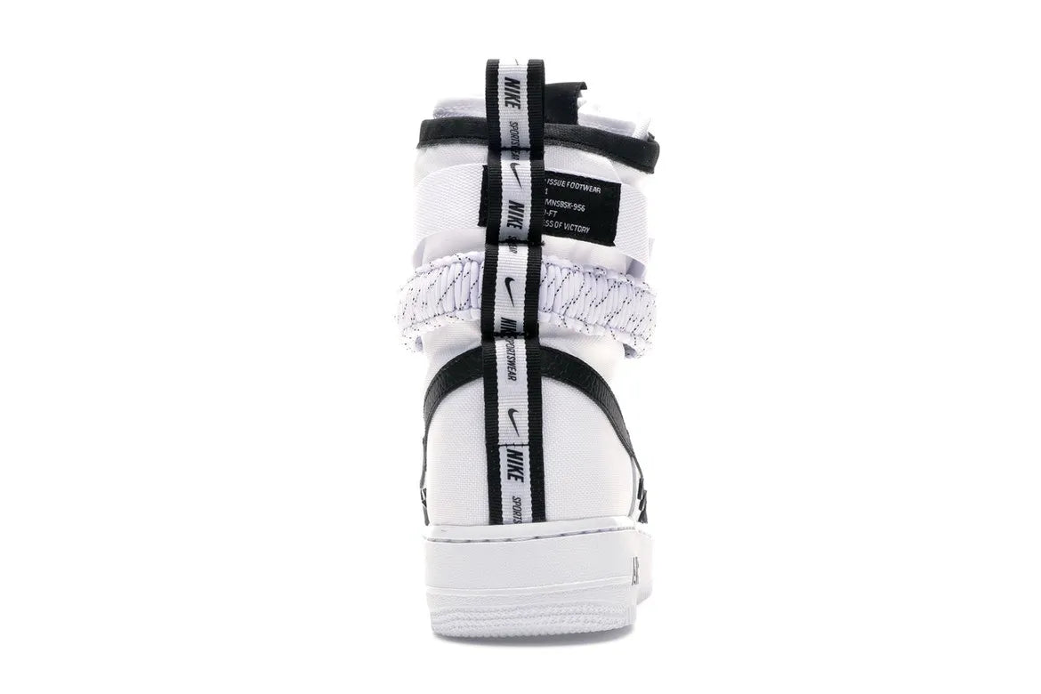 NIKE AIR FORCE 1 SF HIGH PANDA BLACK WHITE