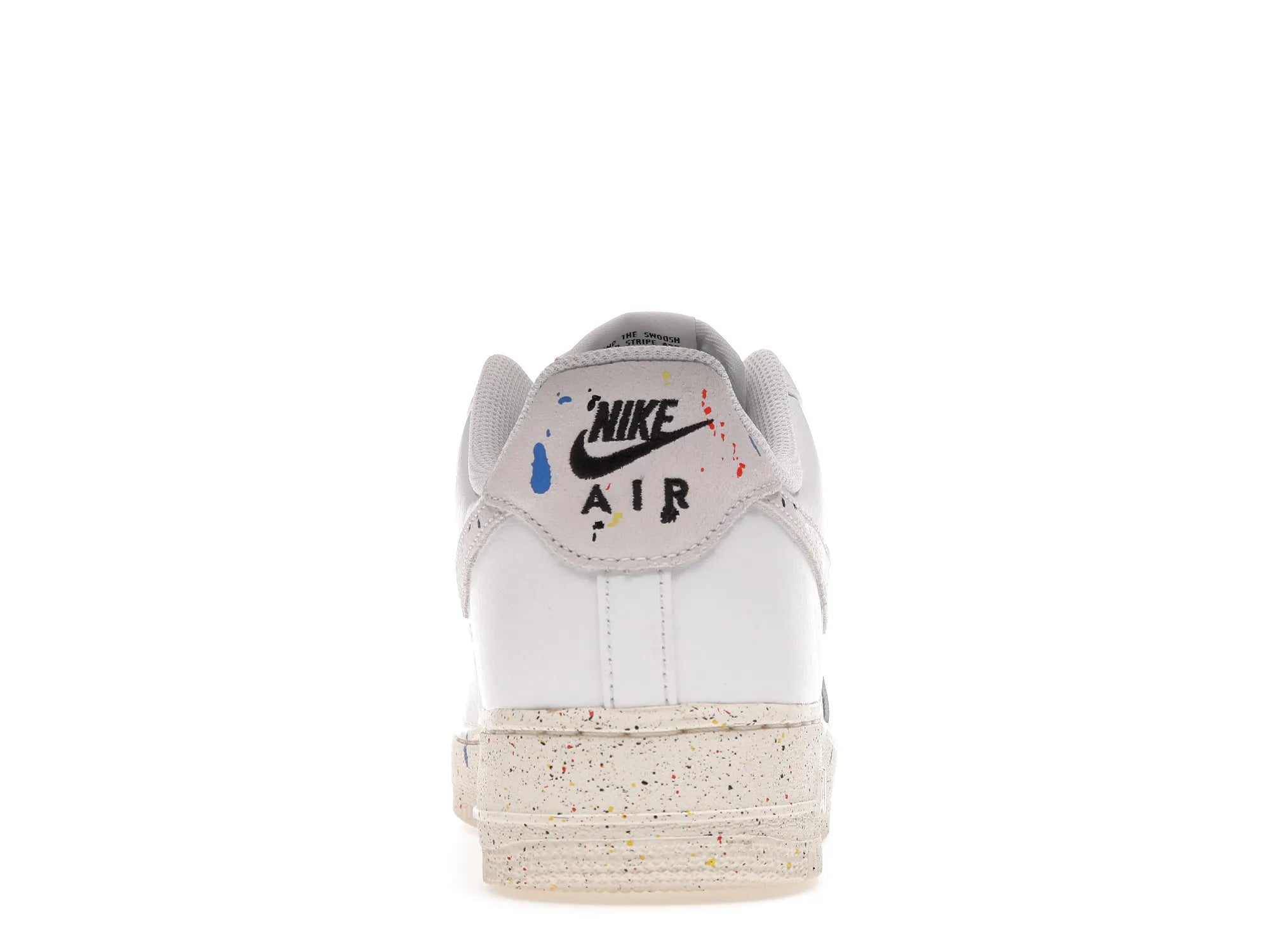 NIKE AIR FORCE 1 PAINT SPLATTER WHITE