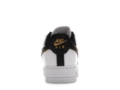 NIKE AIR FORCE 1 DOUBLE SWOOSH WHITE BLACK