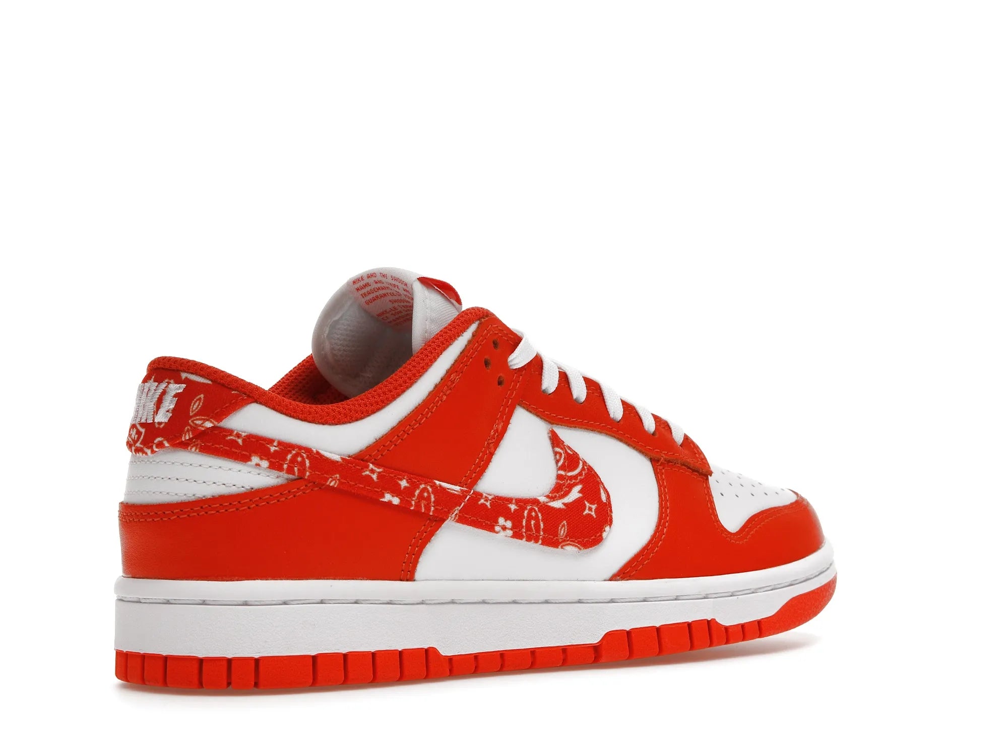 NIKE DUNK LOW PAISLEY ORANGE