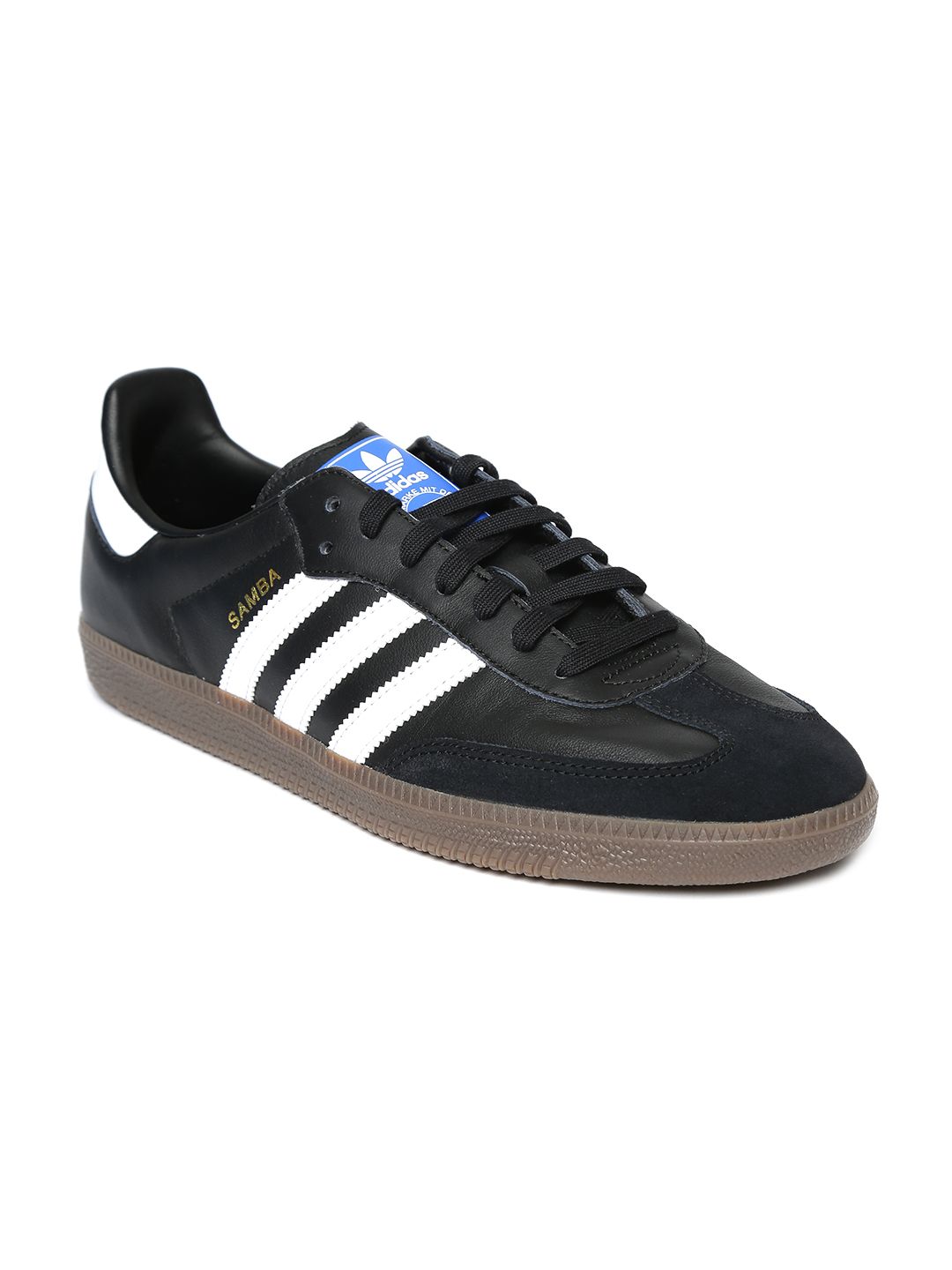Adidas Samba OG Black White With Keychain