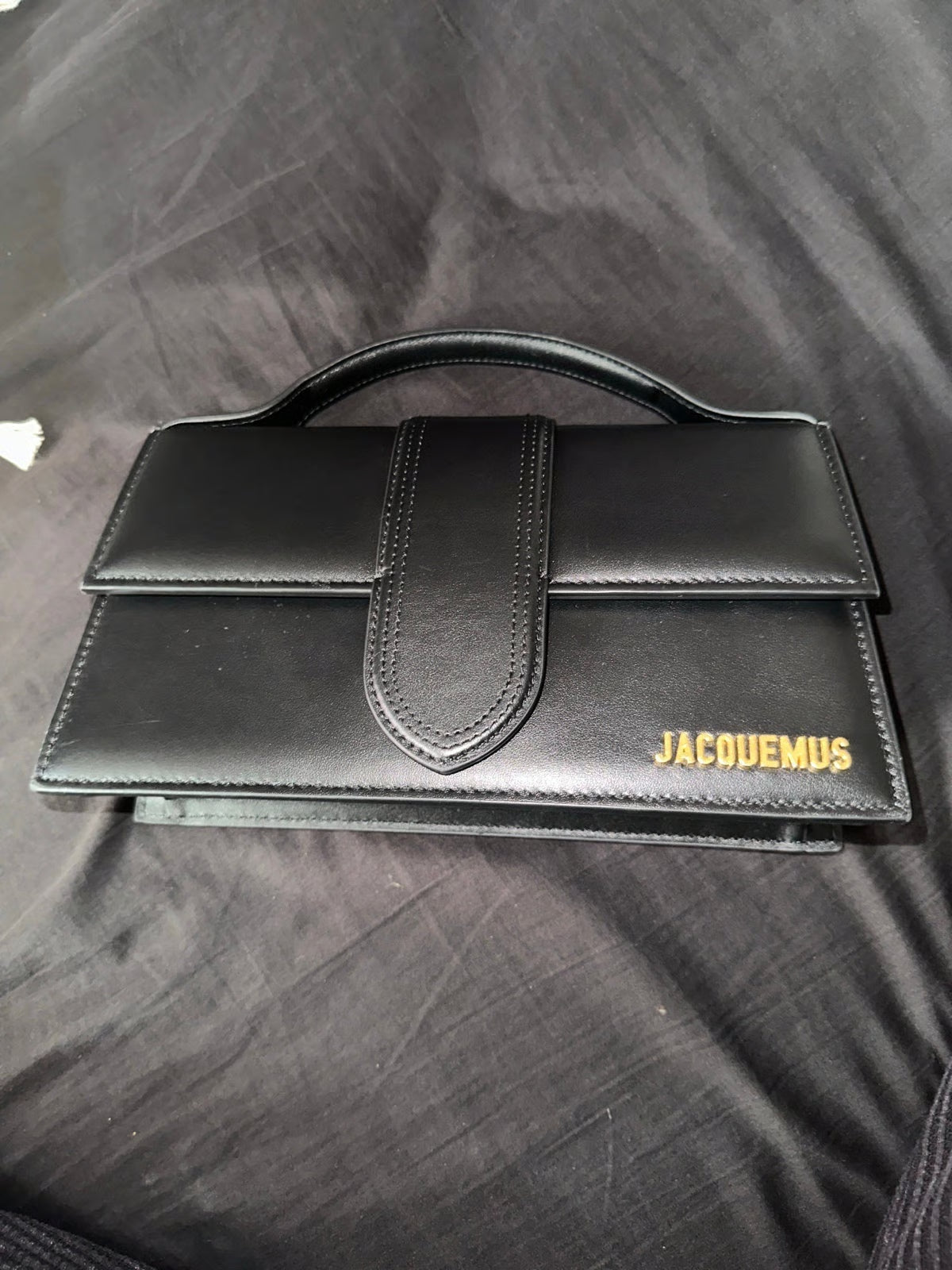 Jacquemus Le Bambino Large Silver With Original Box