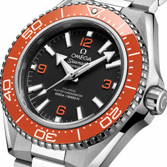 Omega Seamaster Planet Ocean 600m Silver Orange Japan