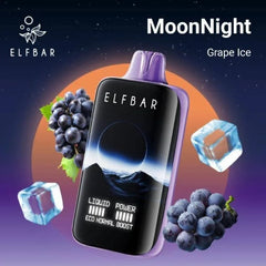 ELFBAR MOON NIGHT 40K PUFFS GRAPE ICE