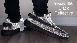 ADIDAS YEEZY BOOST 350 STATIC BLACK (FULL REFLECTIVE)