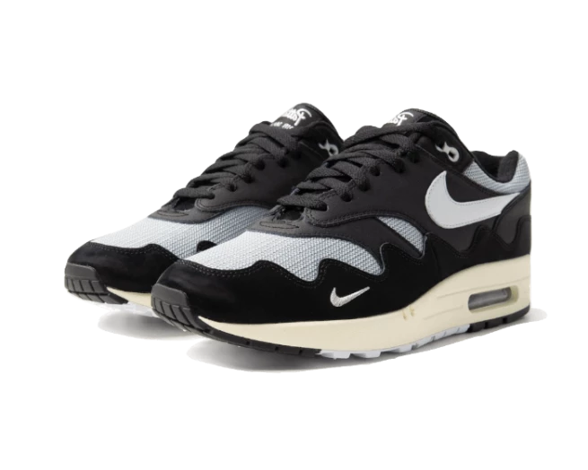 NIKE AIR MAX 1 PATTA BLACK GREY