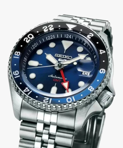 Seiko Sports 5 GMT Blue Authentic Store Quality