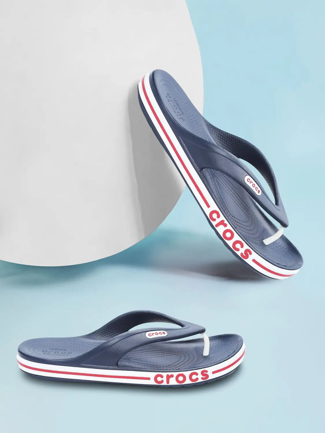 Crocs Bayaband Slip Blue With Og Box And Carry Bag