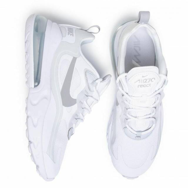 Nike Airmax 270 React Triple White