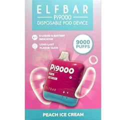 Elfbar PI9000 Peach Ice Cream Vape