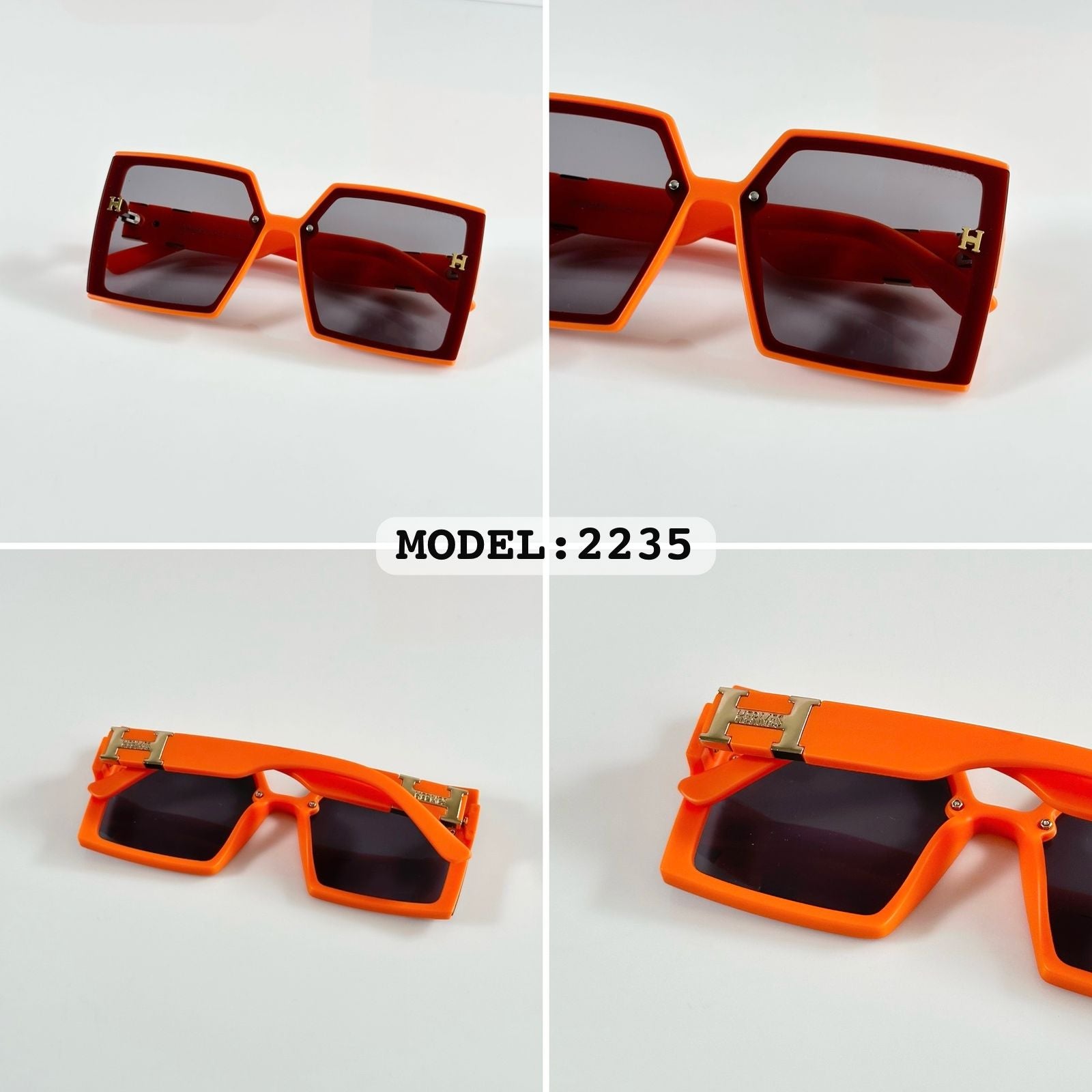 HERMES WMNS 2235 ORANGE BLACK