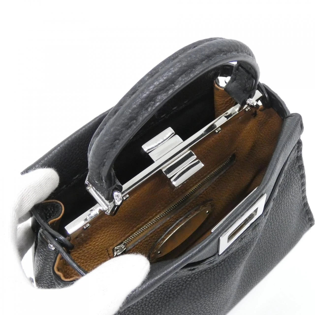Fendi Black PeekaBoo IseeU Mini With OriginalBox