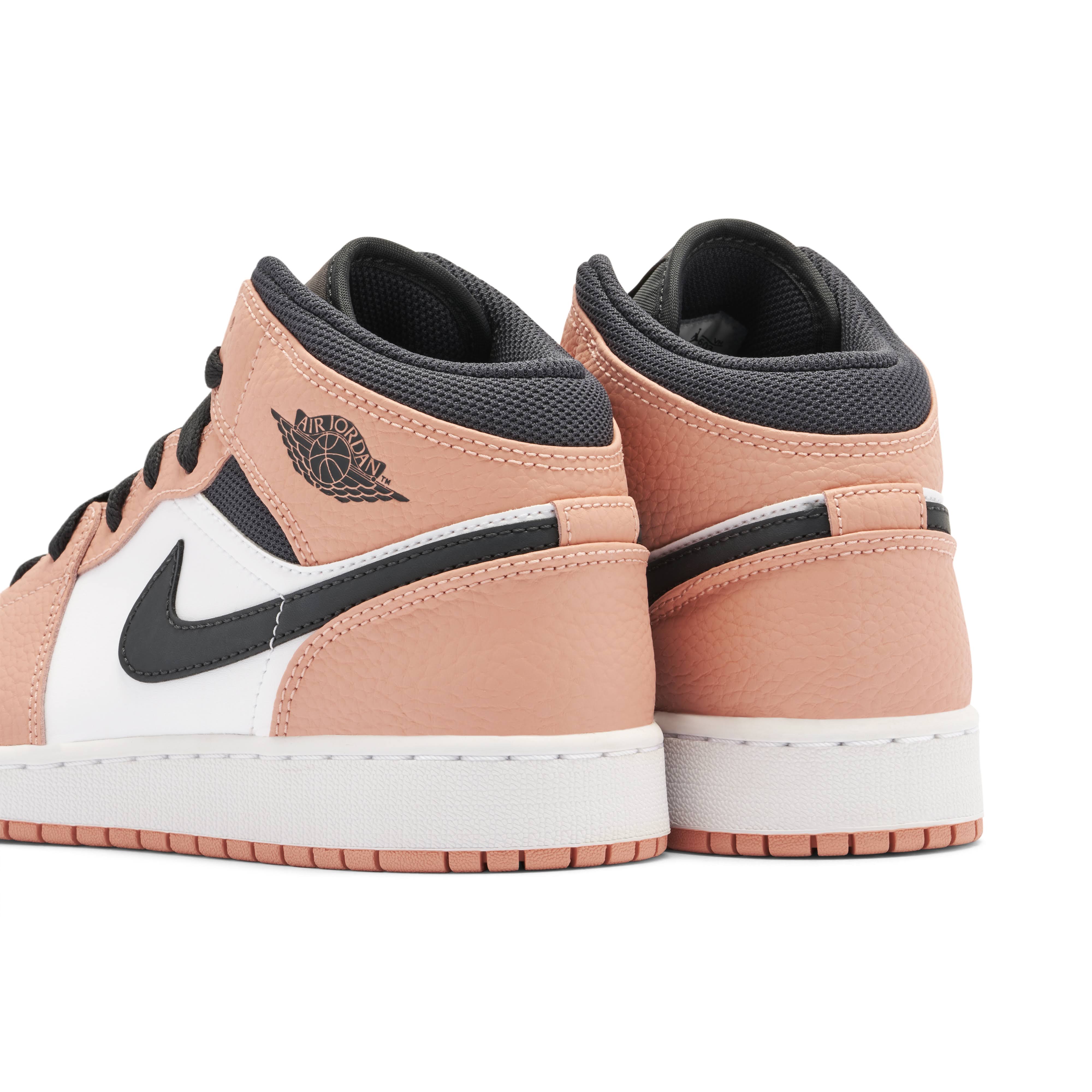 WMNs Nike Air Jordan Retro 1 Mid ‰ÛÏPink Quatrz‰۝