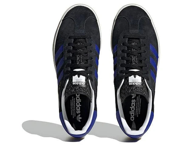 WMNs Adidas Gazelle Bold ‰ÛÏ Core Black & Lucid Blue ‰ÛÏ