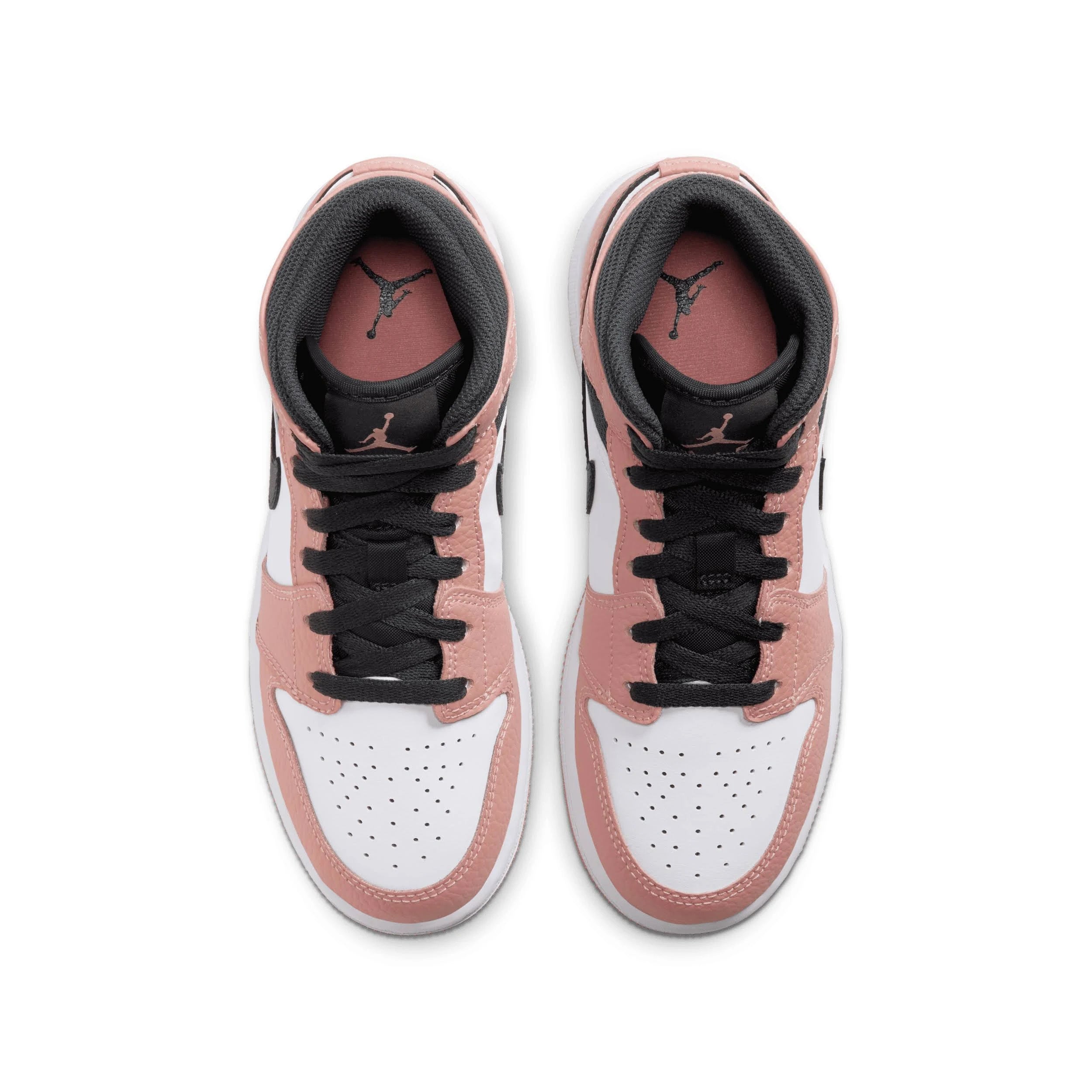 WMNs Nike Air Jordan Retro 1 Mid ‰ÛÏPink Quatrz‰۝