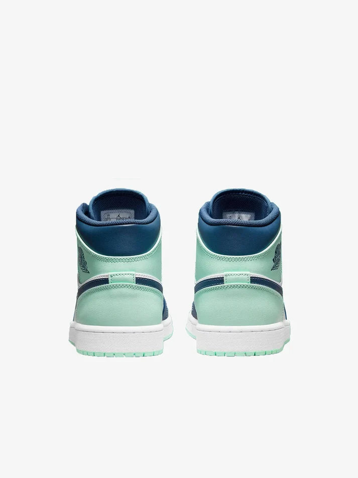 WMNs Nike Air Jordan 1 Mid ‰ÛÏ Mystic Mavy Mint Foam ‰ÛÏ