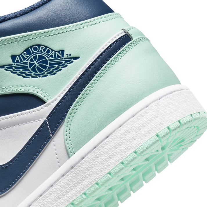 WMNs Nike Air Jordan 1 Mid ‰ÛÏ Mystic Mavy Mint Foam ‰ÛÏ