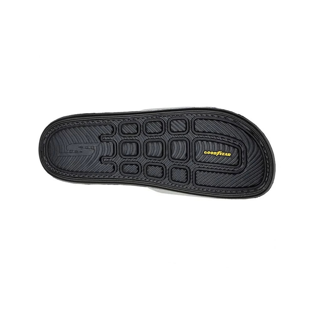 Skechers Hyper Brust Deriver Premium White Black Flip-Flop