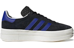 WMNs Adidas Gazelle Bold ‰ÛÏ Core Black & Lucid Blue ‰ÛÏ