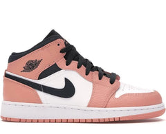 WMNs Nike Air Jordan Retro 1 Mid ‰ÛÏPink Quatrz‰۝