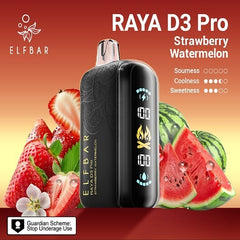 elfbar raya d3 pro 30k Puffs strawberry watermelon