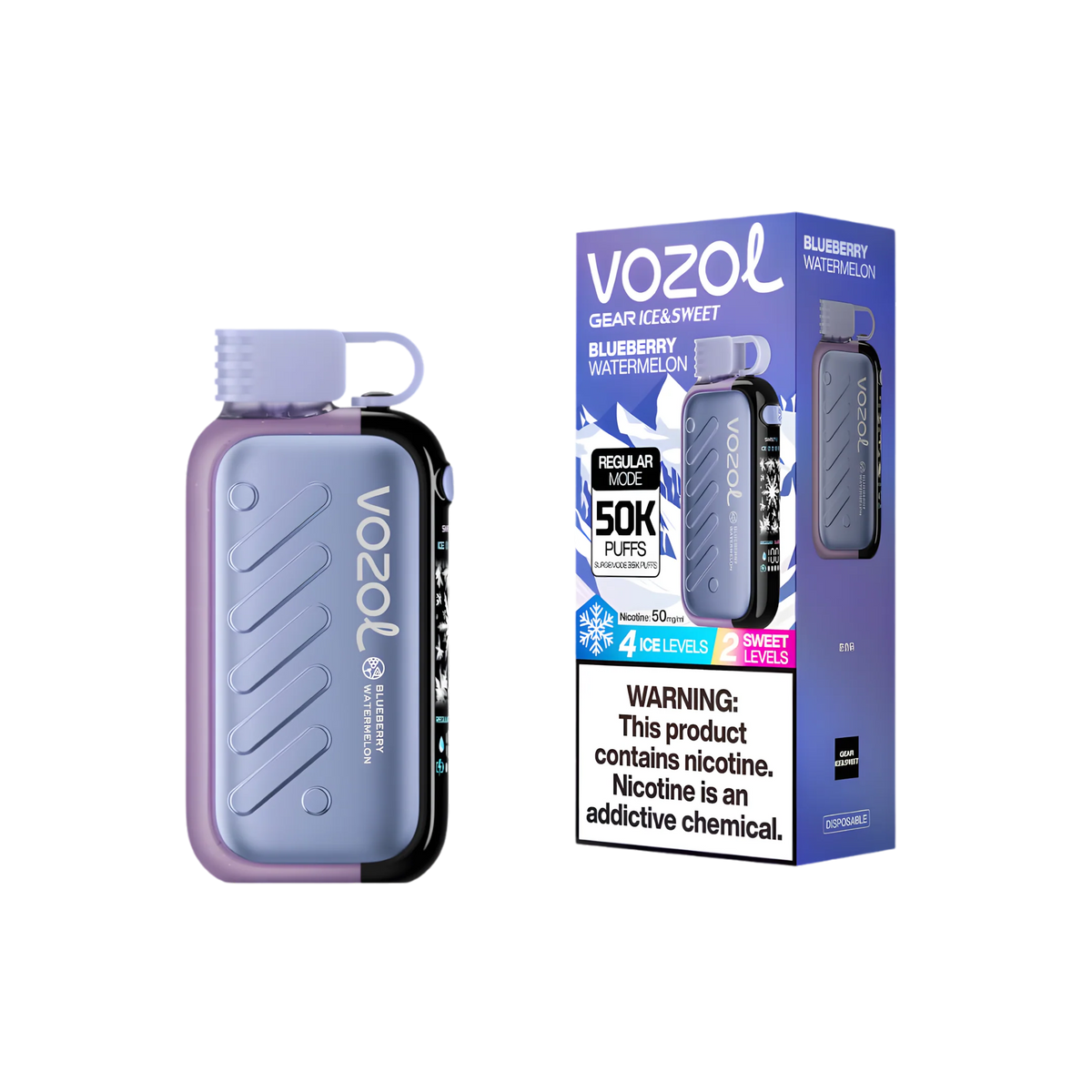 vozol gear 50000 puffs Blueberry Ice