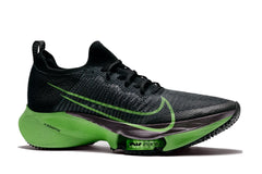 AIR ZOOM TEMPO NEXT% FLYKNIT BLACK ELECTRIC GREEN