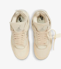 WMNs Nike Air Jordan 4 Retro Off White ‰ÛÏ Sail ‰۝